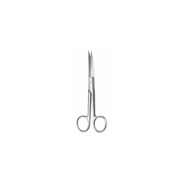 OPERATING SCISSORS, SH/SH, CVD., 14.5 CM — ножницы хирургические, изогнутые, острый-острый, 14,5 см