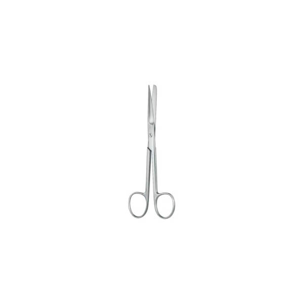 Scissors, Deaver, pd/bl, str., 14.5 cm — ножницы хирургические, DEAVER, тупой-острый, прямые, 14,5 см