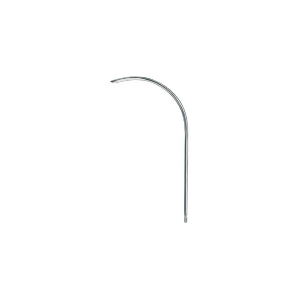 GUIDE NEEDLE, CVD., KNIFE SHAPE, 14 CH  — игла-проводник REDON, диаметр 14 Шр, сильноизогнутая, режущий кончик