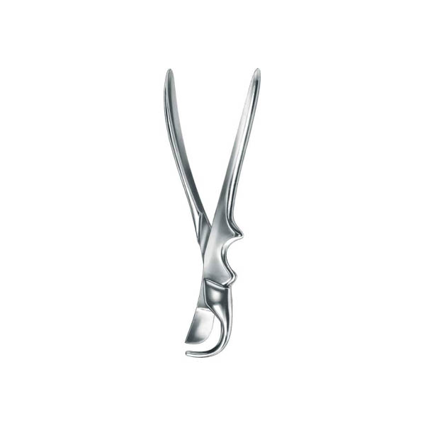 RIB SHEARS, GLUCK, CVD., 21 CM — ножницы хирургические, реберные GLUCK, 21 см