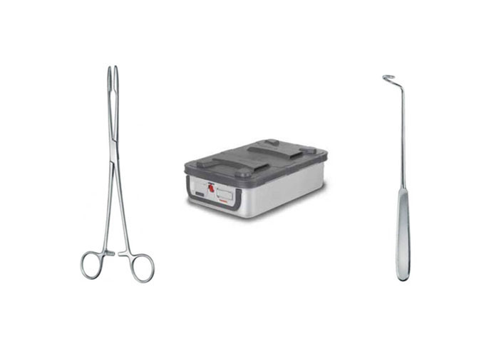 Набор инструментов KLS Martin для кардиохирургии, базовый, большой (с контейнером MicroStop)